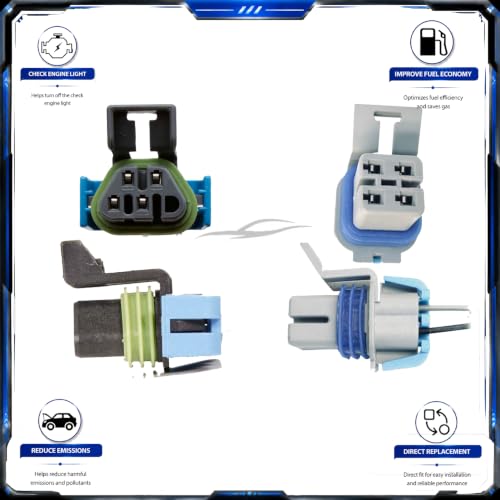 Sensor de Oxígeno 4 Piezas para Chevy Silverado 2008-2015 miniatura 3