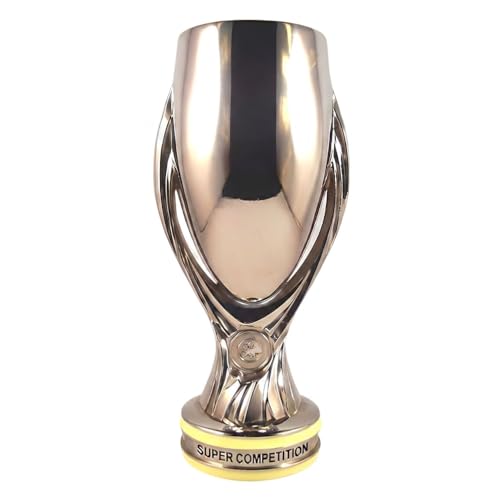 Réplique du Trophée de la Super Coupe d'Europe de football en résine haute qualité de 15cm