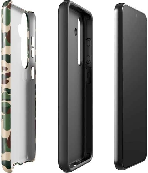 Skinit Impact Phone Case Compatible with Galaxy S24 Plus - Shark Teeth Street Camo Design