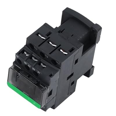 Contactor Electrónico, Bobina de Núcleo de Cobre Fuerte Capacidad de Carga Contactor de CA 1 Normalmente Abierto 1 Normalmente Cerrado Voltaje Nominal de 380 V para Sala de | Ya disponible en tu tienda friki favorita! En mundofriki.es!