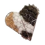 Son cadre en fer robuste offre une stabilité au basculement du vent ou des chocs accidentels, offrant un abri sûr pour les oiseaux et pour les ménages avec des enfants ou des animaux domestiques