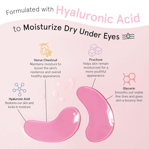 image for grace & stella Award Winning Under Eye Mask - Reduce Dark Circles, Puf