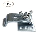 Waschbecken Befestigungsset Profi-Montageset, Epoxy Undermount Sink Brackets unterstützt für Badezimmer-Küche Badinstallationen 10 PCS Kit