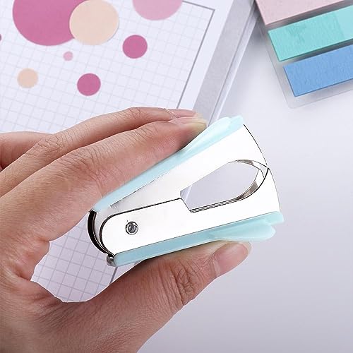 Pokinge 5 peças de mini removedores de grampo, ferramenta portátil de remoção de grampos de cor alea