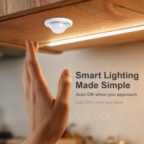 VIILOCK DC12-24V PIR Motion Sensor Switch, 3-8M Range, 5s/45s/4Min Delay — view 2
