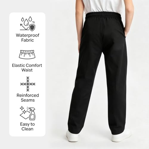Pantalon imperméable pour garçons léger et résistant d'école - 5