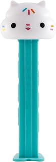 PEZ Gabbys Dollhouse Candy Dispenser - Cakey Cat PEZ Dispenser With 2 Candy Refills | Gabby's Dollhouse Party Favors, Grab Bags