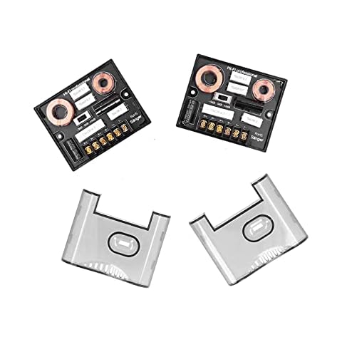 ROMACK Divisor de Frecuencia de Altavoz de 2 Piezas Cover