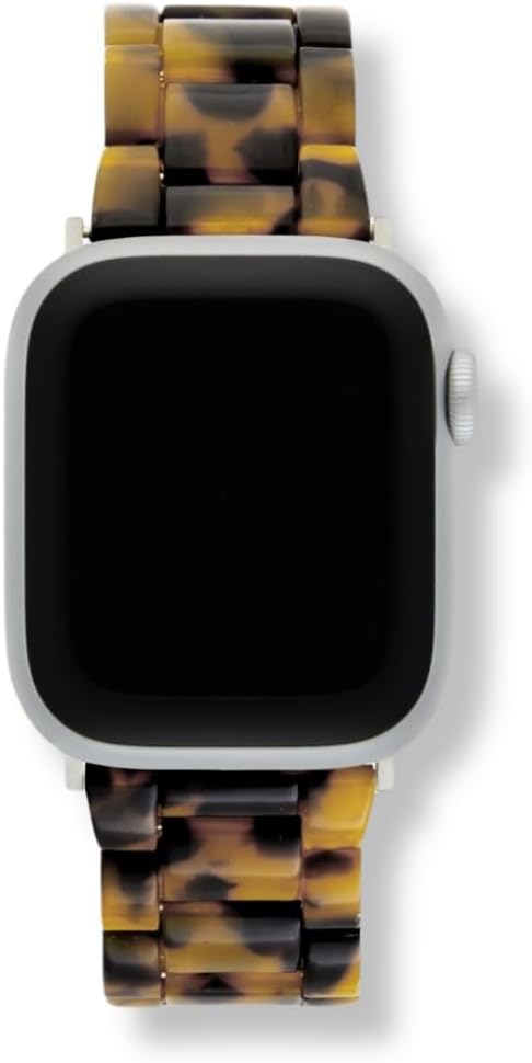 MACHETE Compatible with Apple Watch Band 38mm 40mm 41mm 42mm 44mm 45mm 49mm, Fashion Acetate Resin iWatch Band for SE Series 9/8/7/6/5/4/3/2/1 Ultra 2 1 Women Men (Classic Tortoise)