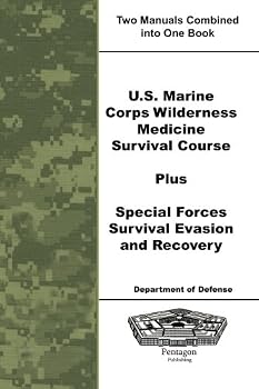 Paperback U.S. Marine Corps Wilderness Medicine Survival Course Plus Special Forces Survival Evasion and Recovery Book