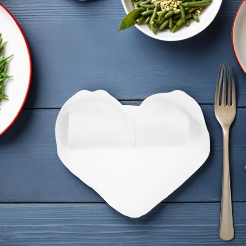 Serviettes de table VALICLUD en polyester blanc pour banquets et réceptions