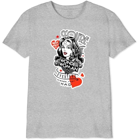 DC Comics Wonder Woman Mother's Day T-Shirt Cover