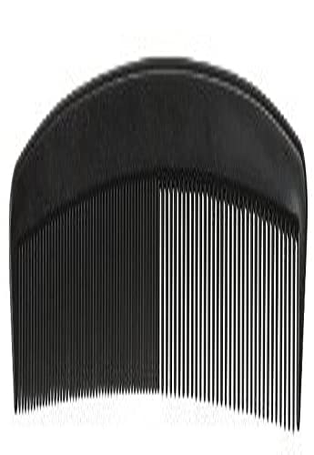 Peigne Medline Mds137009 plastique noir sans latex de 22,9 cm pour coiffage quotidien