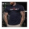 GYMTIER Royal Air Force UK Flag Men's Gym T-Shirt Bodybuilding Training Workout Lifting Top Clothing, Navy, 4XL #1
