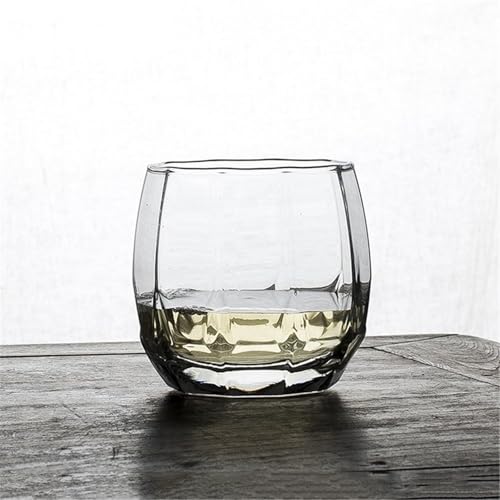 Vasos para beber whisky tipo vaso lowball de 12 oz transparentes 8
