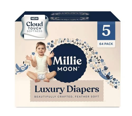 Image of Millie Moon Luxury Diapers - (Size 5 and Count 64)