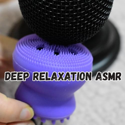 ASMR Silicone Brush Sounds (No Talking, Tingly Brushing & Layered Textures for Sleep)