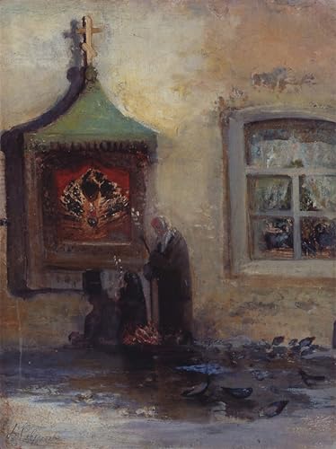 Pintura mural decor L'icona Aleksey Savrasov cuadro para decorar el dormitorio con calma