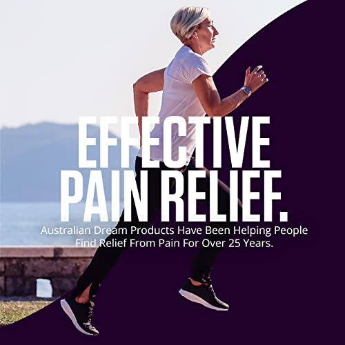 Australian Dream Back Pain Cream - For Neck, Body, Muscle Aches, Or Back Pain - 4 Oz Jar #TOP6