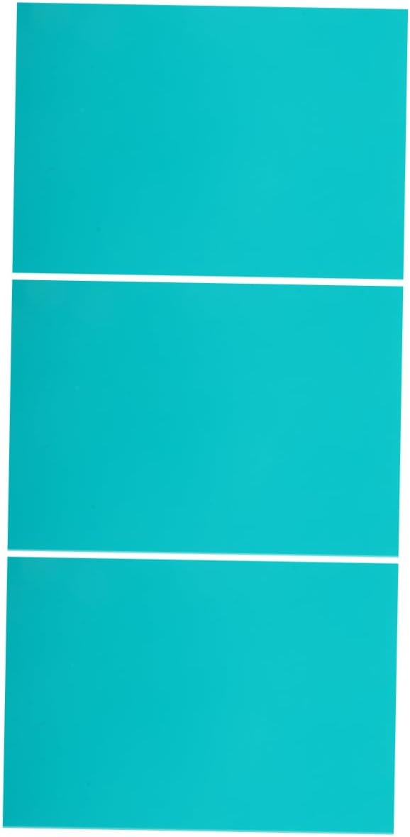 Tofficu 3pcs Soft PVC Carving Block for Printmaking Blank Linoleum for Engraving Versatile Craft Boards for Beginners Detailed Stamps and Art Projects