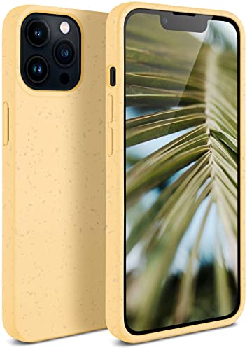 Étui iPhone 13 Pro Max ONEFLOW Sama Sama en fibre végétale jaune