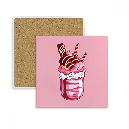 Coaster absorbant biscuits au chocolat verre et tasse pour table propre - 2