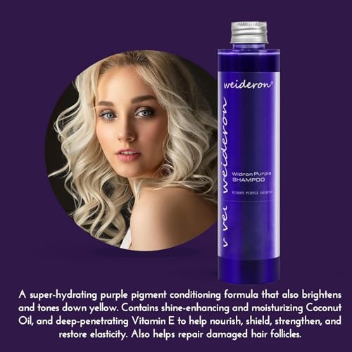 Silver Shampoo Purple Shampoo for Blonded Hair No Yellow Shampoo, Blonde Shampoo Silver Shampoo - Image 4