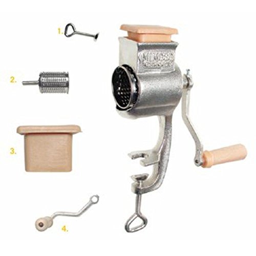 Ralador Ralo Manual de Queijo Coco Cenoura Chocolate Legumes e Similares (Em Metal) - Botini