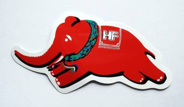 Amazon.co.jp: ランチア エレファンティーノ ロゴ ステッカー l7900