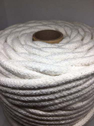 66 metros Corda Para Macrame Algodão Vivo Cru Com Alma 6mm