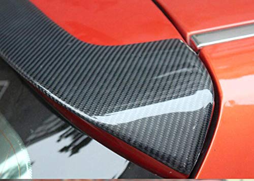 AniFM Aileron arrière en Fibre de Carbone E87 F20 série 1 pour 1 série, berline 08 Portes, becquet arrière, becquet arrière en ABS Noir,F20CarbonFiber Cover