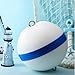 Tellegloww Moor Mooring Buoy for Boat White 12 Ball with Reflective Blue Stripe Attractive Illuminated Buoy
