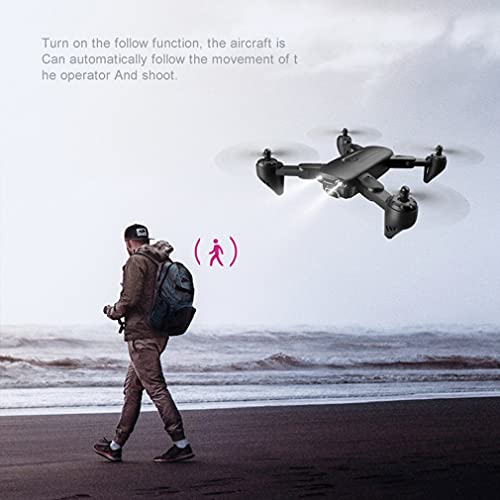 F6 GPS Drone 4K Câmera dupla FPV Drones WiFi Dobrável RC Quadcopter GiftsBlack4K-2.4G, 3 * baterias