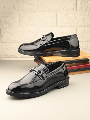 Image of Massari PU Leather Loafers Shoes for Men