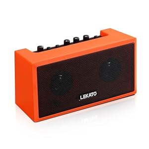 LEKATO GA-02 Mini 5W E-Gitarrenverstärker Orange