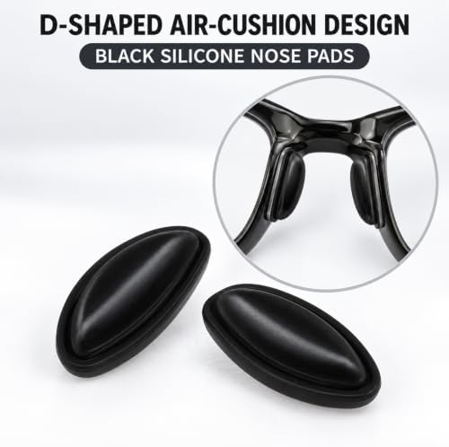 Nose Pads for Glasses Anti Slip, 3mm Thick Adhesive Silicone Nose Pads — 사진 2