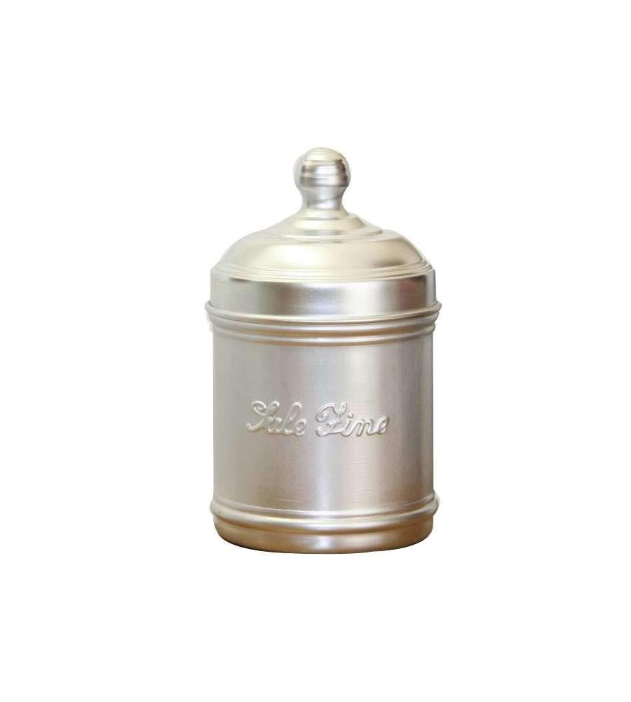 Italo Ottinetti Dull Aluminium Storage Canister Sale Fino 10 cm, Metallic