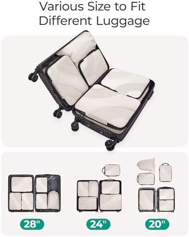 BAGSMART 여행용 압축 패킹 큐브 — 사진 3