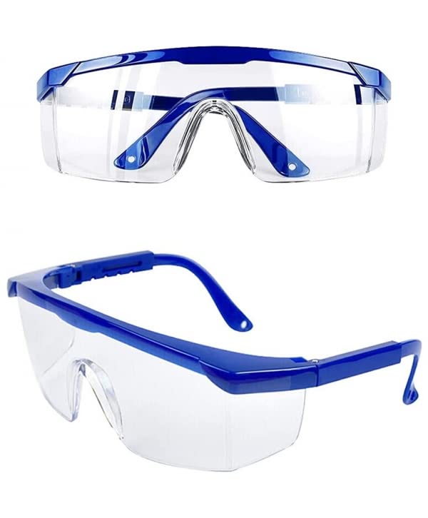 Genérico Gafas Proteccion Ocular Transparente SEGURDIAD Protectora Ojos Lateral Trabajo