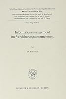 Informationsmanagement Im Versicherungsunternehmen 3428062787 Book Cover