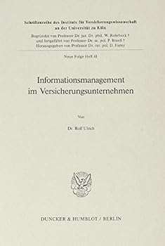 Paperback Informationsmanagement Im Versicherungsunternehmen [German] Book