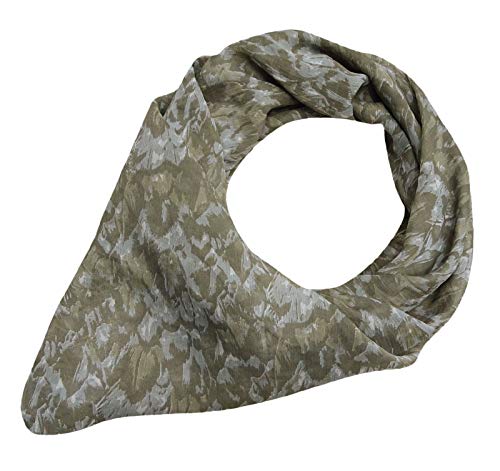 Peegli Sciarpe Fatte A Mano Indiane Da Donna Avvolgere Stola Sciarpa Estiva Stampata Hijab Verde 40' x 36'