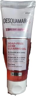 DESQ-UAMAR S Face Wash Soap-Free Acne Clearing Gel, 100ml, Pack of 1 Price In India