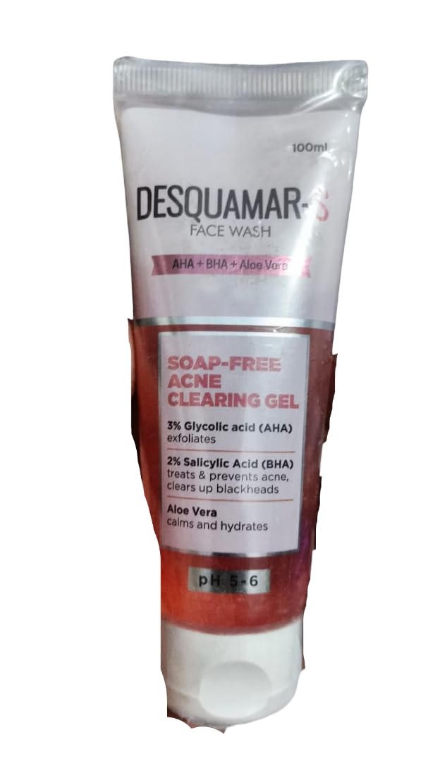 DESQ-UAMAR S Face Wash Soap-Free Acne Clearing Gel, 100ml, Pack of 1 - Review, Price and Buying Guide