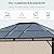 Outsunny 10' x 12' Hardtop Gazebo Canopy with Polycarbonate Roof, Aluminum Frame, Permanent Pavilion Outdoor Gazebo with Netting, for Patio, Garden, Backyard, Deck, Lawn