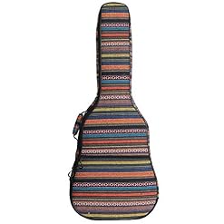 Rubyu Housse pour Guitare Acoustique étanche et résistante aux Chocs pour Guitares acoustiques et Classiques 40 à 41… - Les Beatles, Paul McCartney, John Lennon, RIngo Starr, George Harrison