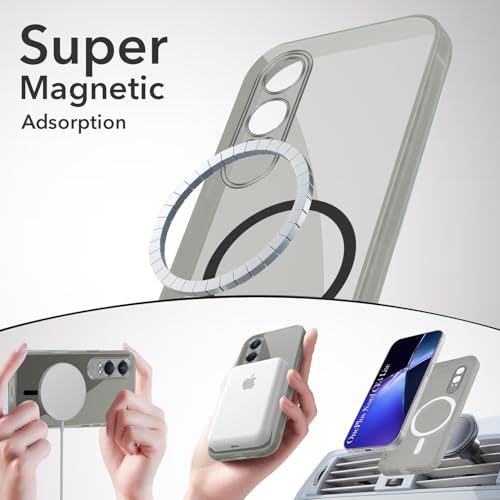 Image of Jkobi Lifetime Anti-Yellow MagSafe Compatible Clear Back Cover Case for OnePlus Nord CE 4 Lite (Sleek Hard Crystal | Shockproof and Camera Protection)