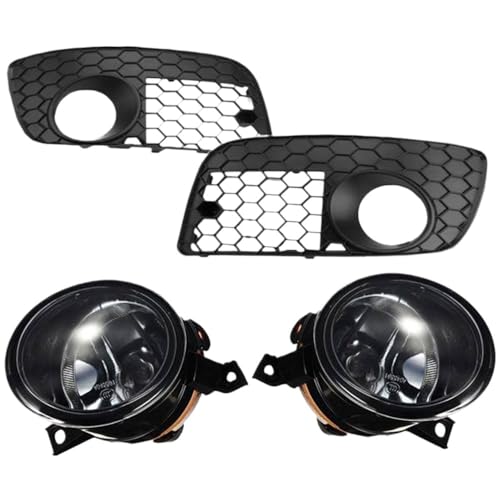 Cubierta de lámpara antiniebla y rejillas parachoques para Jetta MK5 GLI 2006-2009