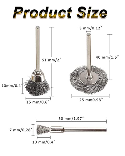 Brosses de polissage Rocaris pour décaper les angles difficiles d'accès - 5