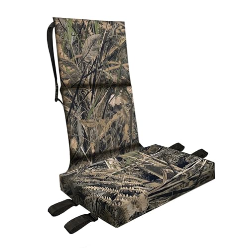 Cojín para tree stand ligero y ergonómico que mejora el confort en la caza